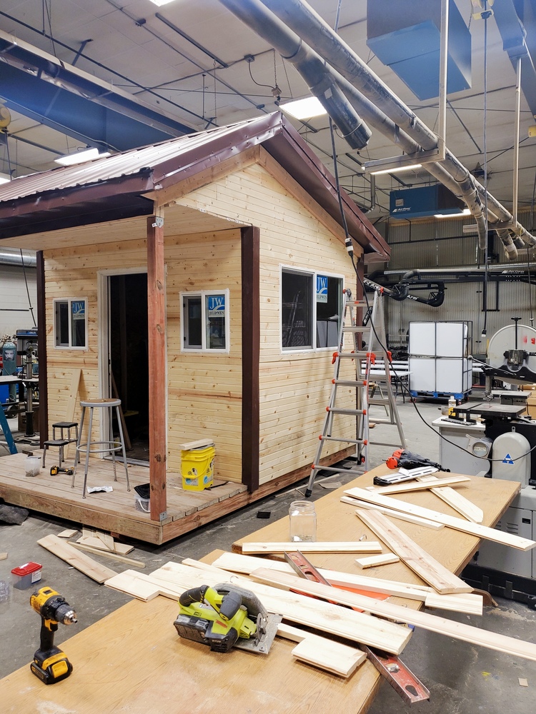 Ag Students Complete Shed