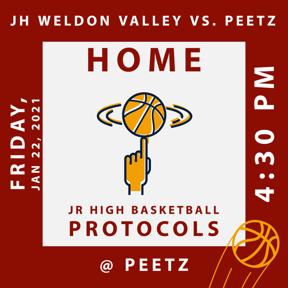 Jr High Basketball Friday - Weldon Valley vs Peetz Home