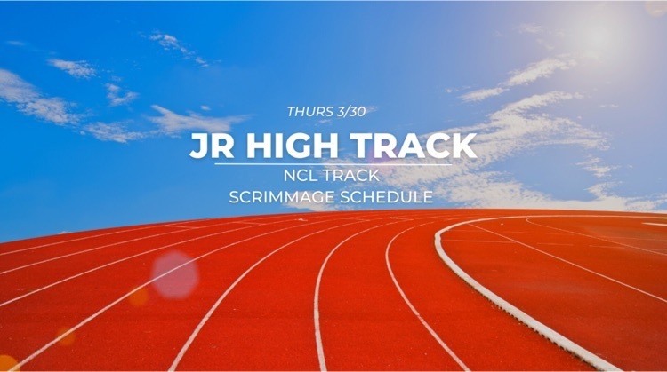 Jr High Track Schedule