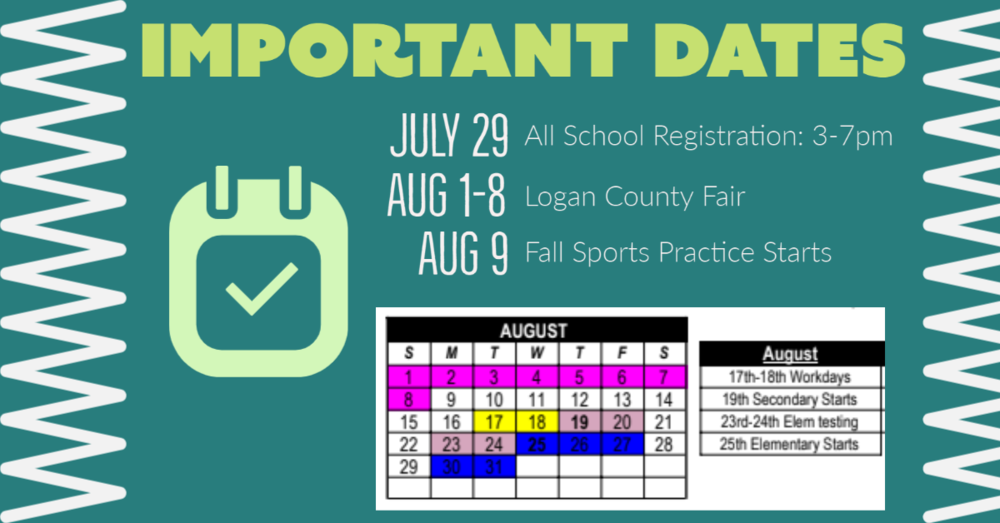 Important Dates