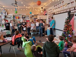 Jr High Math and English team up to write books!